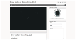 Desktop Screenshot of greymattersconsulting.com